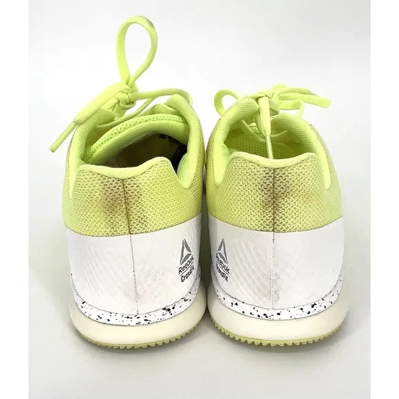 Reebok Crossfit Speed TR 2.0 Womens 9 Yellow Workout Shoes Speed Training BS8102