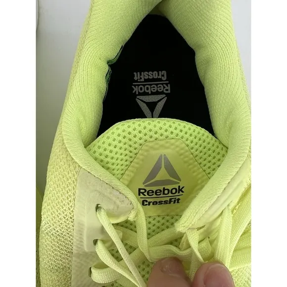Reebok Crossfit Speed TR 2.0 Womens 9 Yellow Workout Shoes Speed Training BS8102