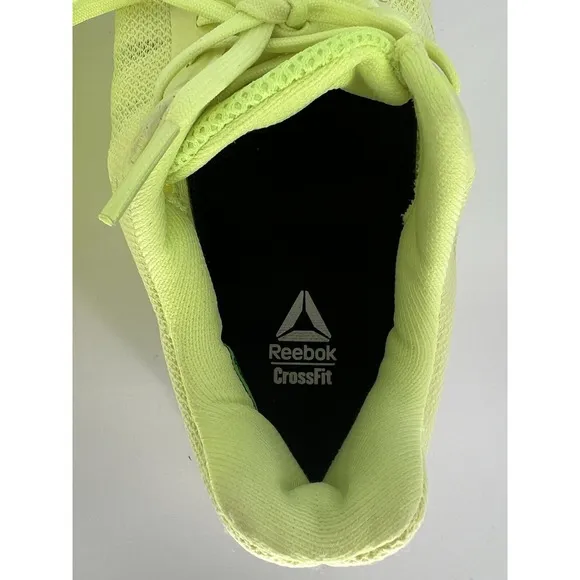 Reebok Crossfit Speed TR 2.0 Womens 9 Yellow Workout Shoes Speed Training BS8102