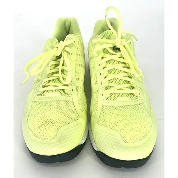 Reebok Crossfit Speed TR 2.0 Womens 9 Yellow Workout Shoes Speed Training BS8102