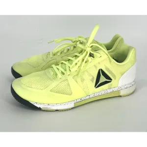 Reebok Crossfit Speed TR 2.0 Womens 9 Yellow Workout Shoes Speed Training BS8102