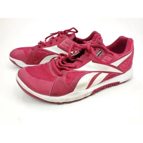 Reebok CrossFit U-Form Flex Nano Women's Workout Shoes Red/White Size 9.5