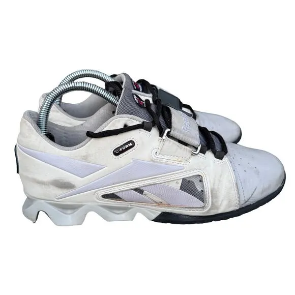 Reebok CrossFit U-Form Lifter Shoes Sneakers J99809‎ White Mens Size 9