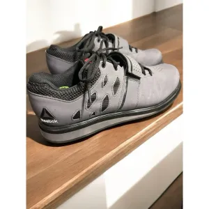 Reebok Lifter PR Men's Gray Black CrossFit Weightlifting Shoes Size 8.5