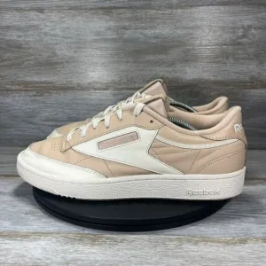 Reebok Men's x Madewell Collab Club 85 Ecru Chalk Athletic Sneakers Size 12