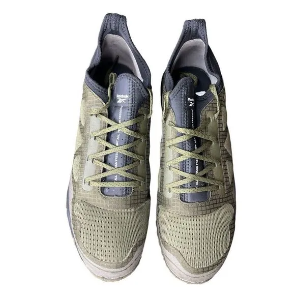 Reebok Men’s Trail Running Steel Toe Sage and Black Work Shoe 13W