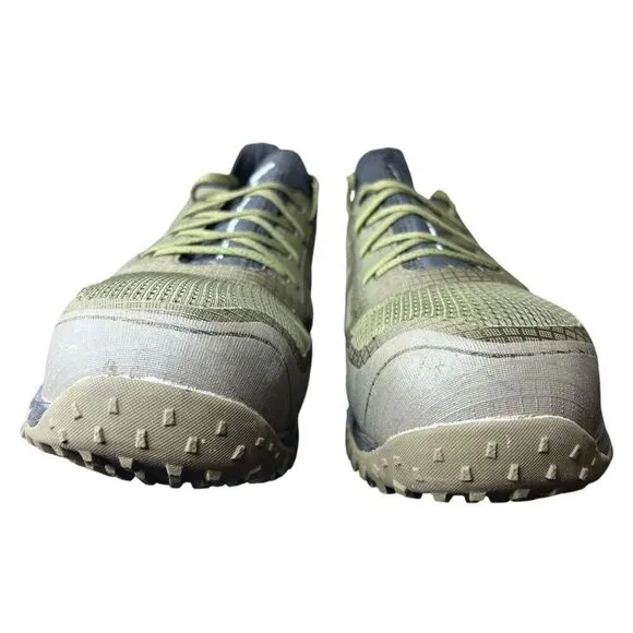 Reebok Men’s Trail Running Steel Toe Sage and Black Work Shoe 13W
