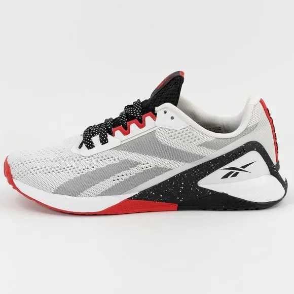 Reebok Nano X1 'White Black Vector Red' GY1970 Gym Training Crossfit Trainers