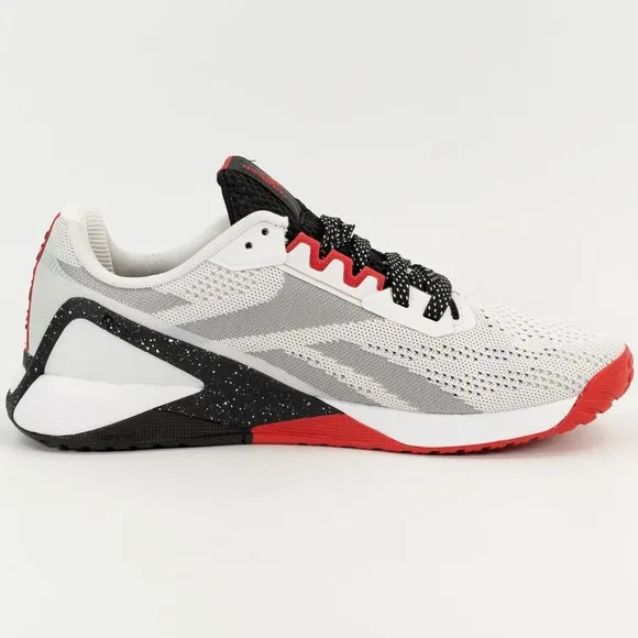 Reebok Nano X1 'White Black Vector Red' GY1970 Gym Training Crossfit Trainers
