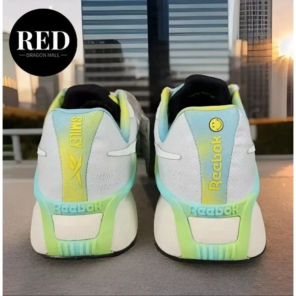 Reebok Nano X2 SMILEY Opal Glow/Luminous Lime - GW4780 - Men's Size 11.5