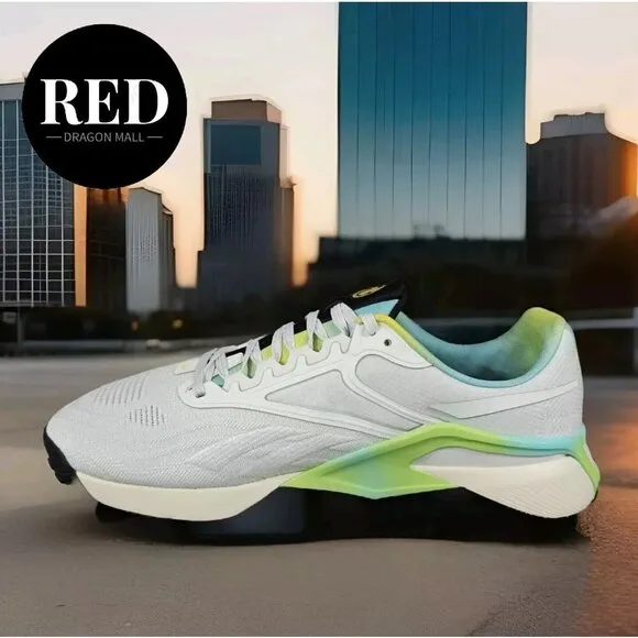 Reebok Nano X2 SMILEY Opal Glow/Luminous Lime - GW4780 - Men's Size 11.5