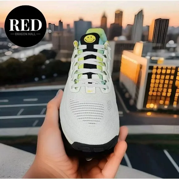 Reebok Nano X2 SMILEY Opal Glow/Luminous Lime - GW4780 - Men's Size 11.5