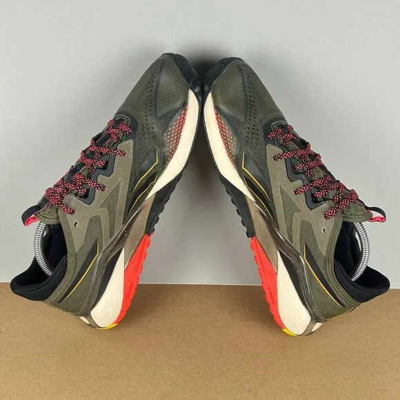 Reebok Nano X2 TR Adventure Crossfit Training Shoes Mens 10.5 Green Orange
