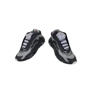 REEBOK Pumps MODEL F GLITCH PACK Black Pure Gray Shadow FX9310 B Grade Size 8
