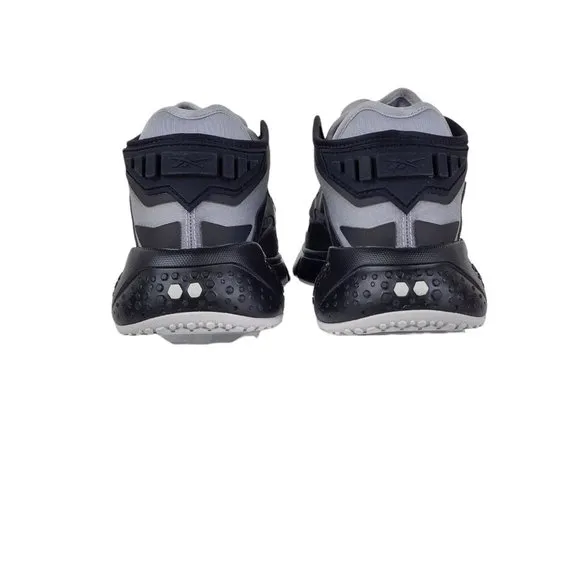 REEBOK Pumps MODEL F GLITCH PACK Black Pure Gray Shadow FX9310 B Grade Size 8