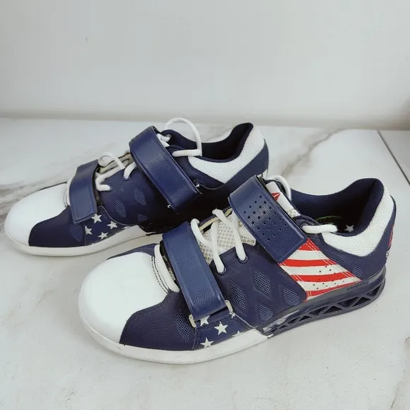Reebok Women's Stars Stripes CrossFit Lifter Plus 2.0 Sneakers Training Shoes, 8