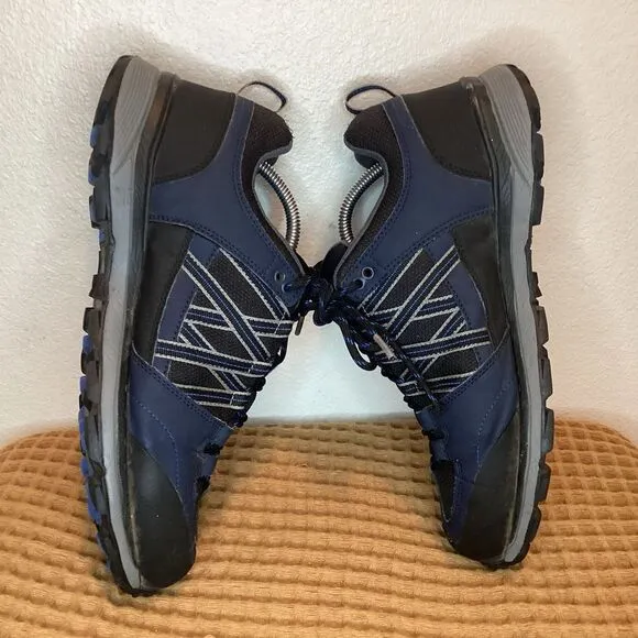 Regatta Samaris II Low Men's Sz 10 Waterproof Outdoor Hiking Walking Shoes Blue