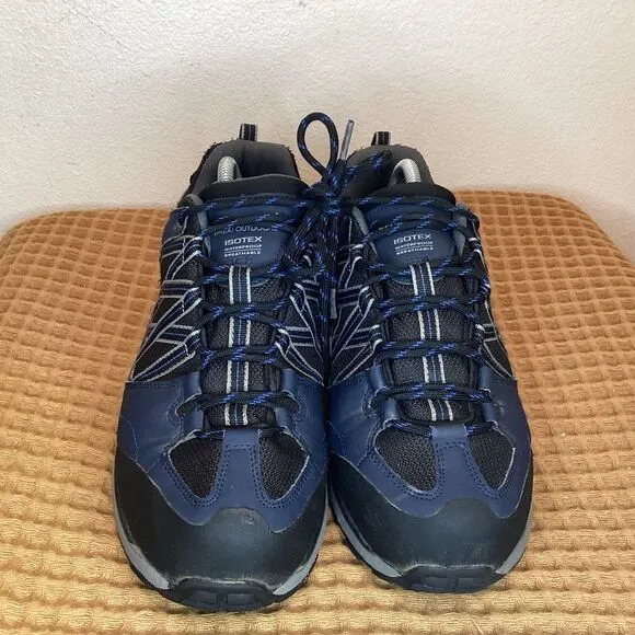 Regatta Samaris II Low Men's Sz 10 Waterproof Outdoor Hiking Walking Shoes Blue