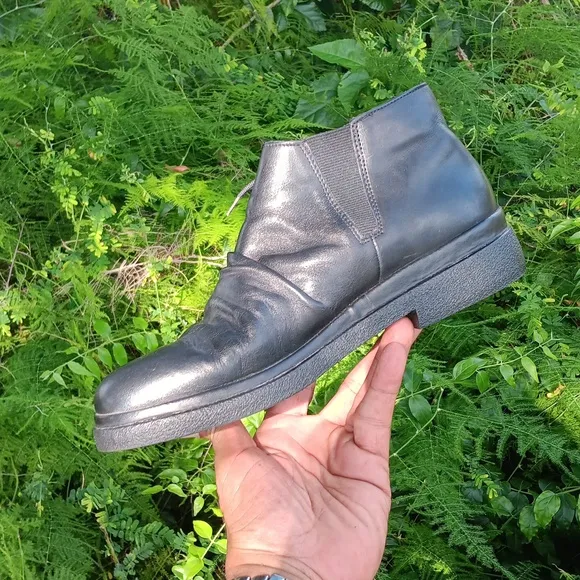 Rieker Genuine Leather Ankle Boot (Rubber Sole_)