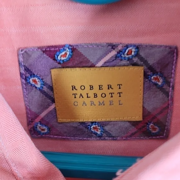 Robert Talbot Carmel Men's Button Down Size XL Long Sleeve Shirt