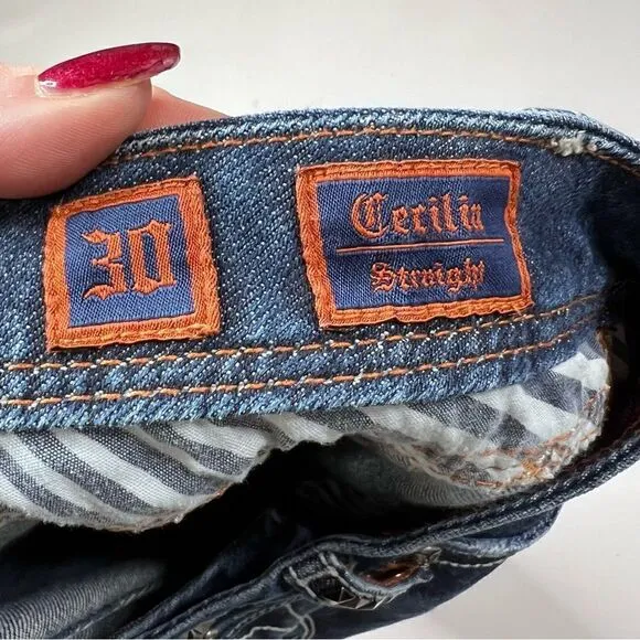 Rock Revival | “Cecilia” Straight Cuffed  Jeans