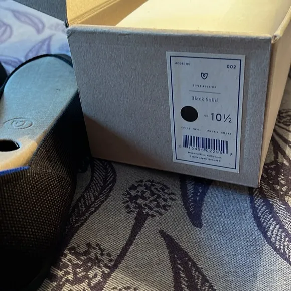 Rothy’s 10.5 Black Solid The Point and extra set of insoles.