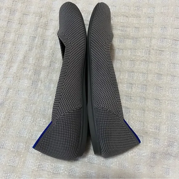 Rothy’s charcoal gray the flat round toe shoes