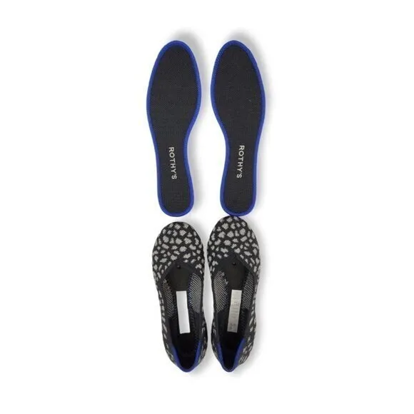 Rothy's Charcoal Kitten Flat Ballet‎ Shoes Womens 6.5 Rare Discontinued