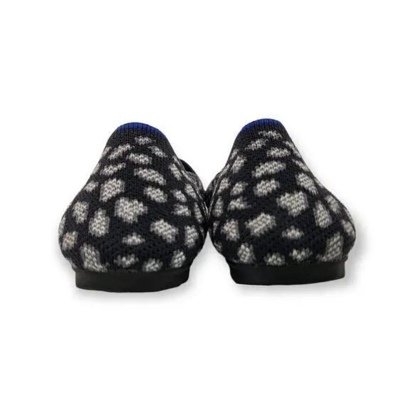 Rothy's Charcoal Kitten Flat Ballet‎ Shoes Womens 6.5 Rare Discontinued