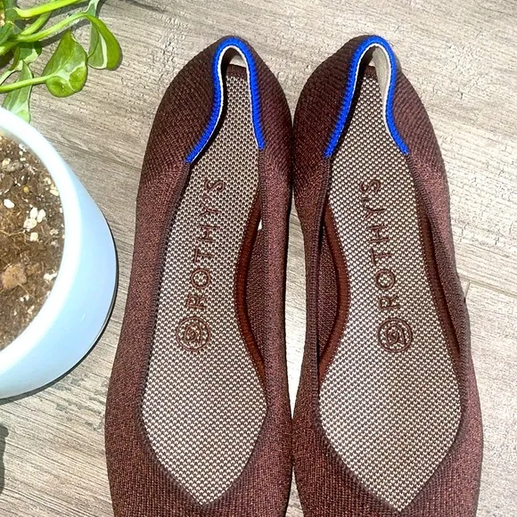 Rothy's python truffle size 7.5 pointed woman’s shoes