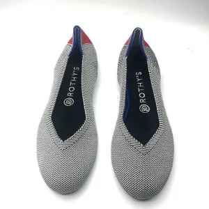 Rothy’s Retired Cherry Ribbon Ballet Flat Shoes Size 9