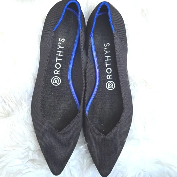 Rothy's the point black  9.5