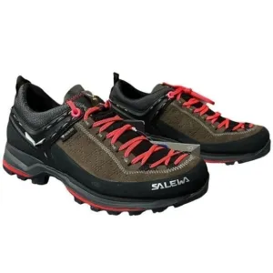 Salewa WMNS 6.5 Mountain Trainer 2 GTX Approach Shoe Vibram Red Brown Ortholite