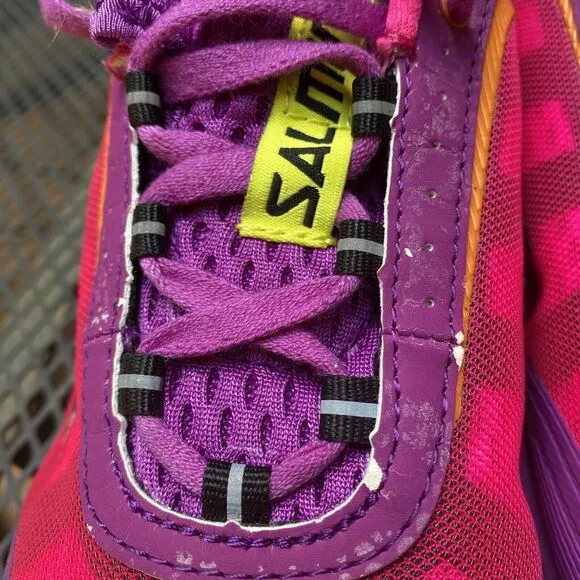 SALMING Running Shoes Distance  Women Anti Bacterial Odor Size 6.5 Floor Model