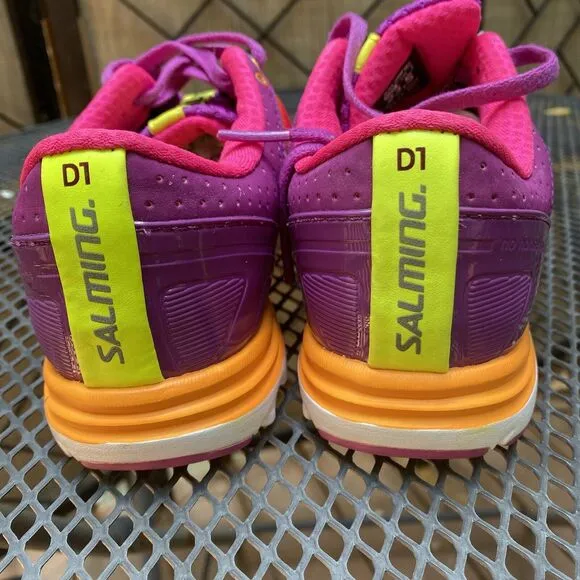 SALMING Running Shoes Distance  Women Anti Bacterial Odor Size 6.5 Floor Model