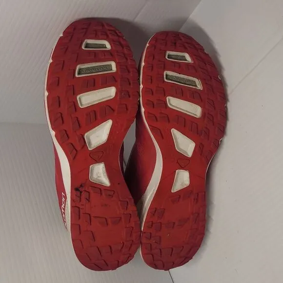 Salomon Sense Pro 2 Trail Running Shoes Womens 7.5 Red &amp; White Outdoor OrthoLite
