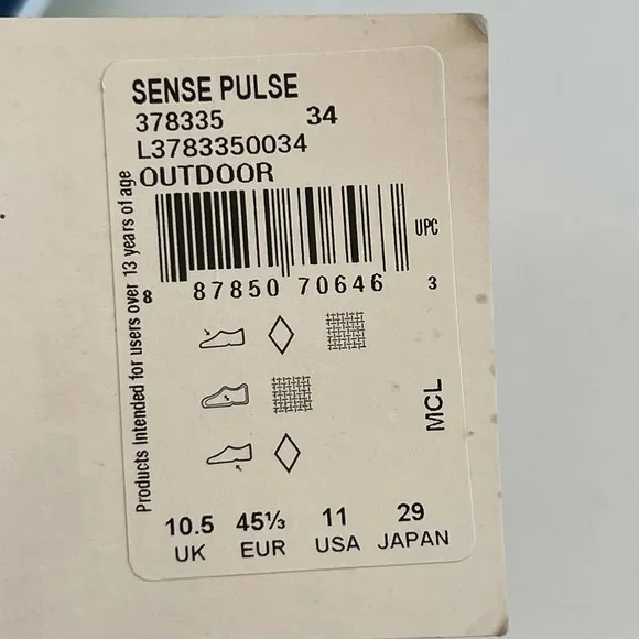 Salomon Sense Pulse trail running outdoor athletic shoes