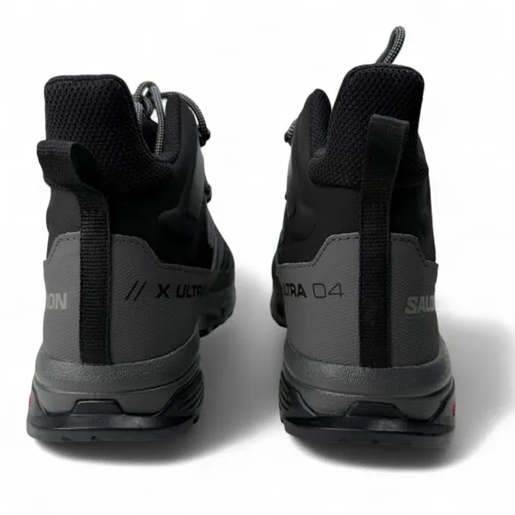 Salomon X Ultra 4 Mid GTX Men’s Hiking Boots US 10.5 Black No Box New