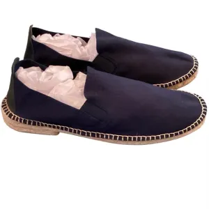Salvi Natural World 11-11.5 (45) Slip On Men’s Shoes Navy Blue Made In Spain