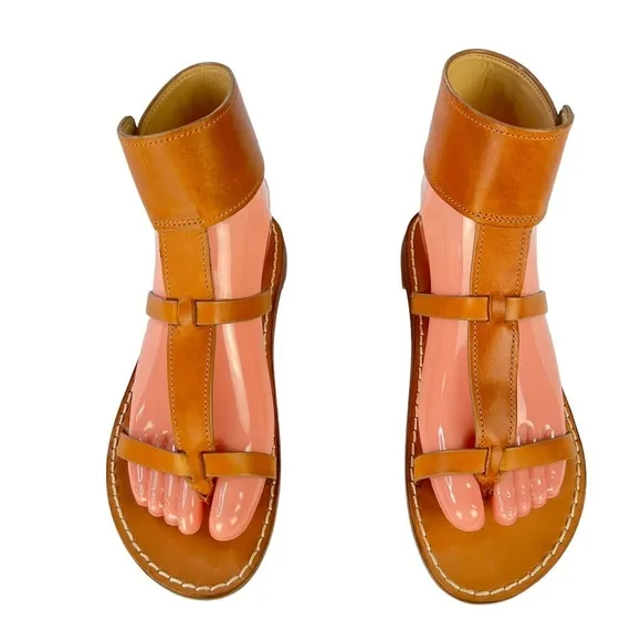 Sam Edelman Mollie Gladiator Flat Sandals Womens Size 6‎