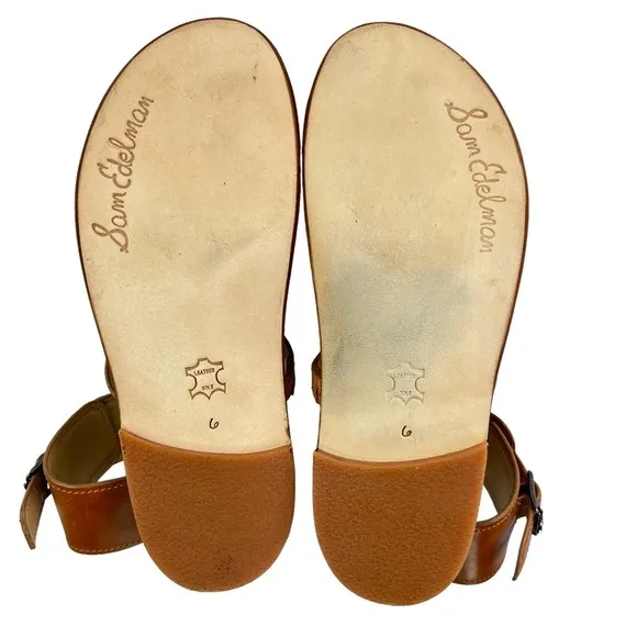 Sam Edelman Mollie Gladiator Flat Sandals Womens Size 6‎
