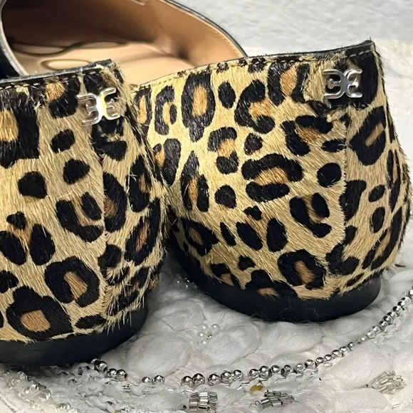 Sam Edelman Rina d'Orsay Genuine Calf Hair Flat