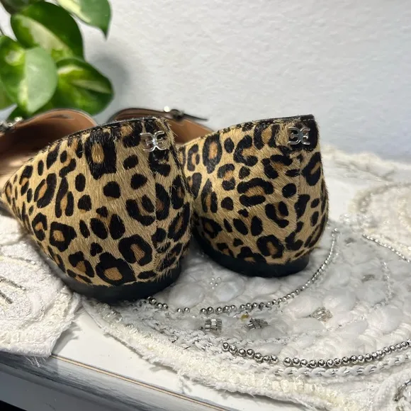 Sam Edelman Rina d'Orsay Genuine Calf Hair Flat