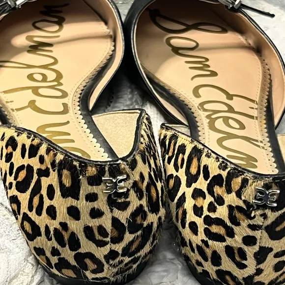 Sam Edelman Rina d'Orsay Genuine Calf Hair Flat