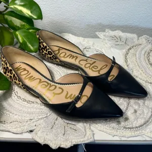 Sam Edelman Rina d'Orsay Genuine Calf Hair Flat