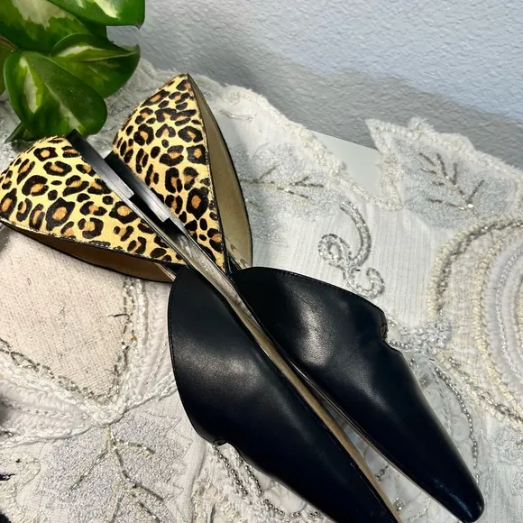 Sam Edelman Rina d'Orsay Genuine Calf Hair Flat