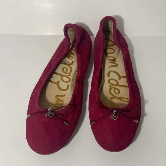 Sam Edelman Women’s Felicia Berry Flat Shoes Size 9