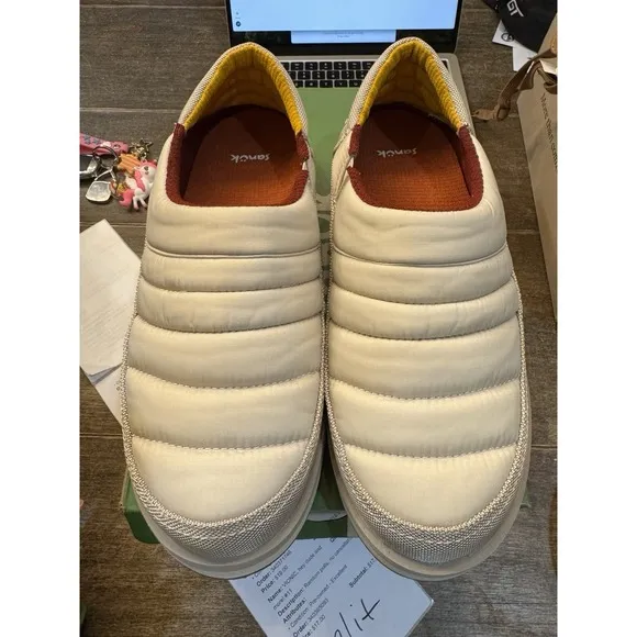 Sanuk ALL GENDER PUFFY CHILLER LOW SL 1139471 Peyote Men's 11 Women's 12