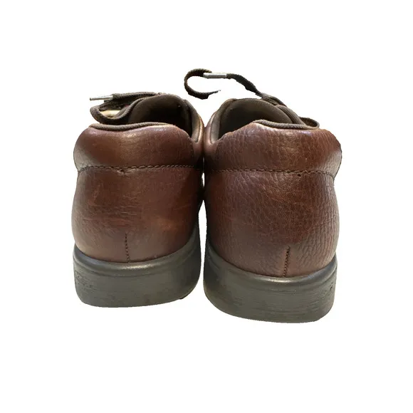 SAS Bout Time Cordovan Moccasin Leather EZ Lace Walking Shoes Men's Size 13.5 S