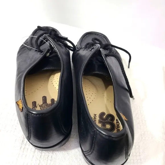 SAS Women's Size 10 1/2 M Narrow Bounce Black Shoes Casual‎ Flat